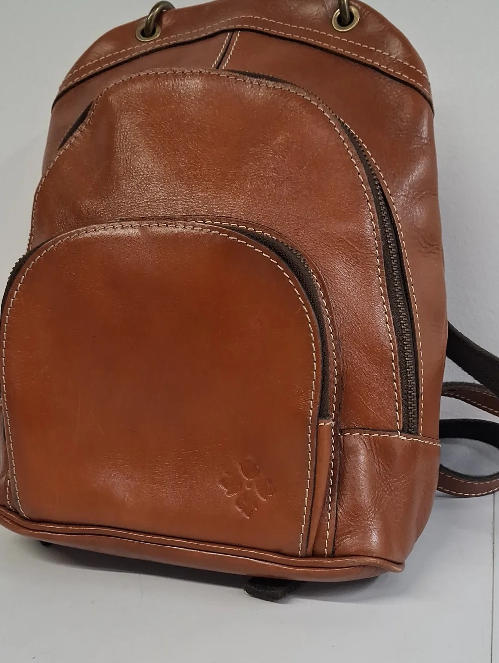 Patricia Nash Heritage Leather Alencon Backpack Unisex